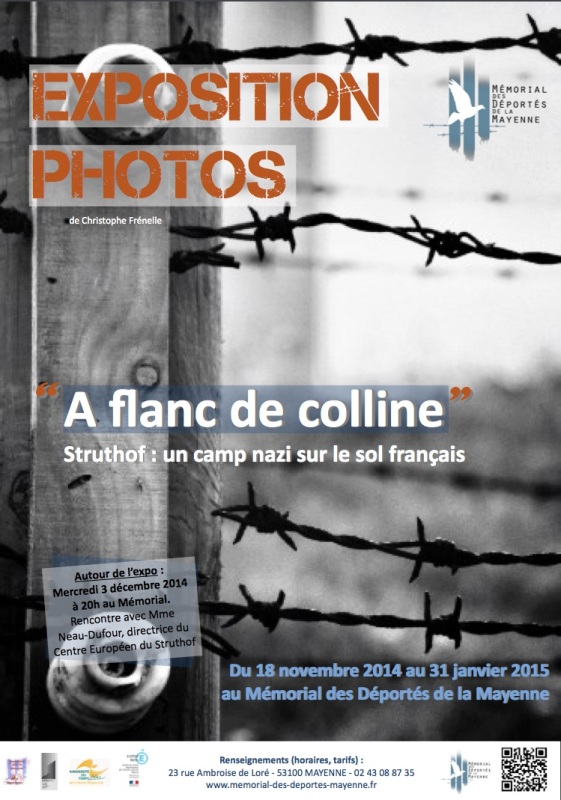 Affiche exposition Struthof frenelle 2015